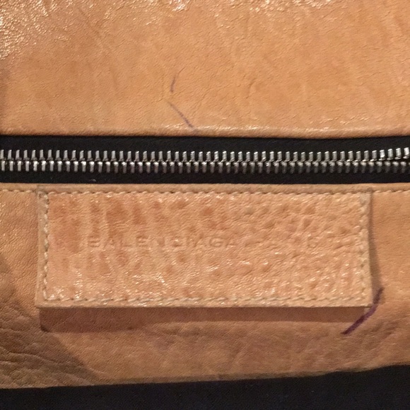 Vintage Balenciaga Leather Bag - Picture 5 of 8